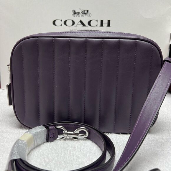 🔥🎁NEW! Coach JES Crossbody Puffy Line Quilt Msrp:$428.00 - Picture 2 of 9